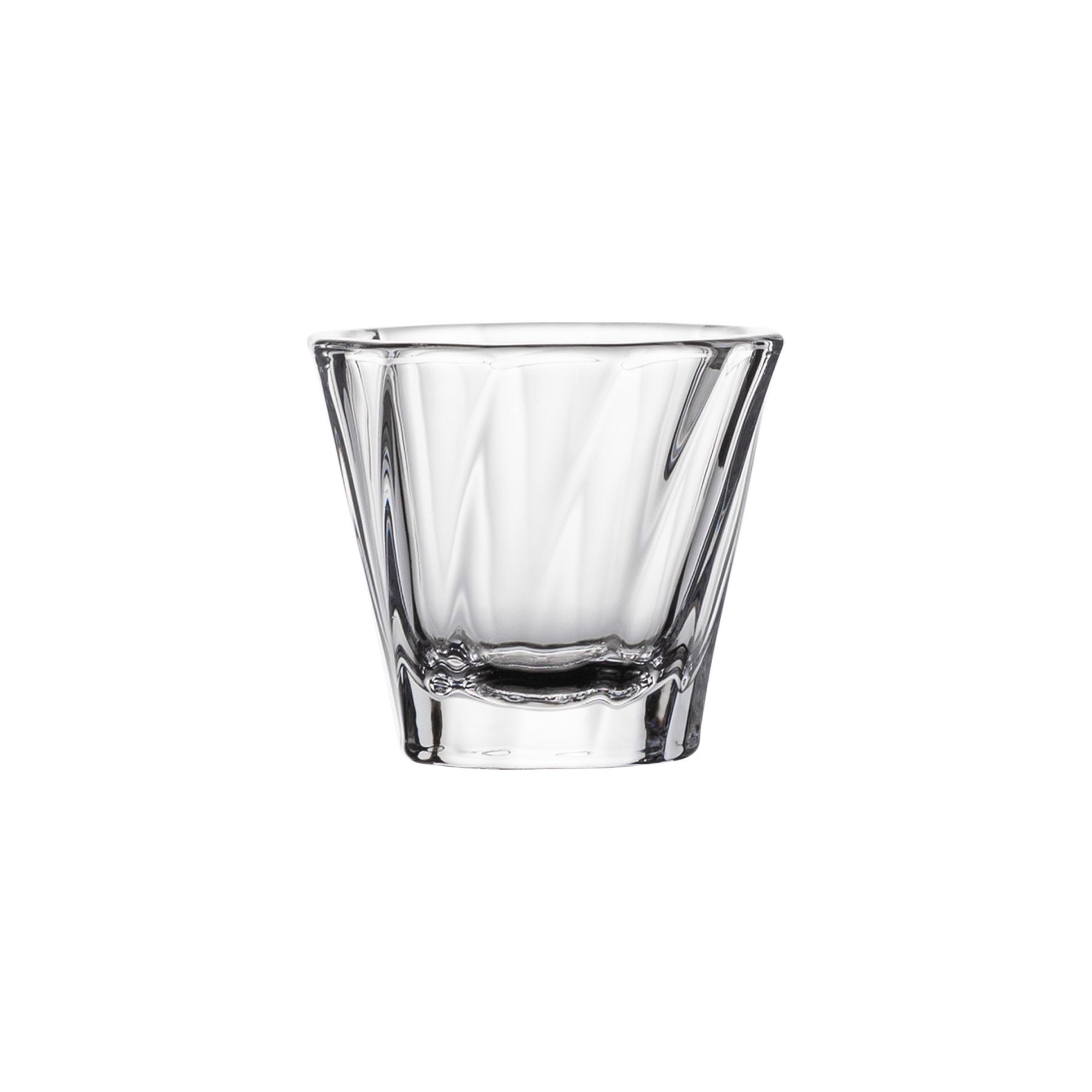 2oz. Twisted Espresso Glass