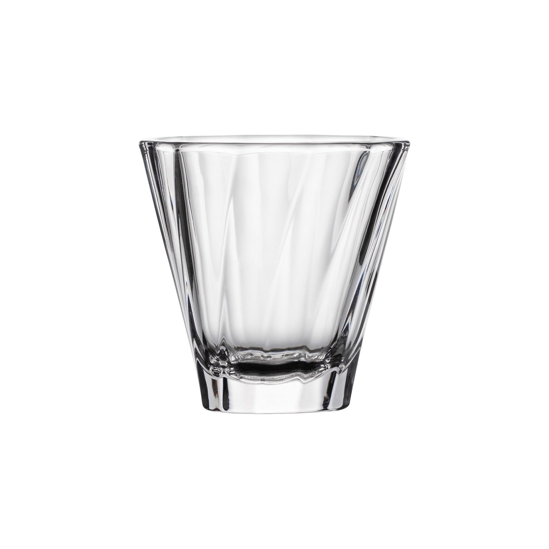6oz. Twisted Cappuccino Glass